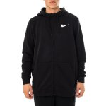 Sweatshirt - nike - dry fit - noir - manches longues - col classique Sweatshirt - nike - dry fit - noir - manches longues - col classique