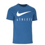 Nike - tee - shirt col rond - bleu jean - s - bleu - tee - shirts & dbardeurs homme
