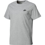 T - shirt - nike - sportswear club - gris - manches courtes - regular