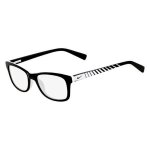 Lunettes de vue - nike - mod�le nike 5509 - couleur noir / white - taille 48mm - pont 17mm