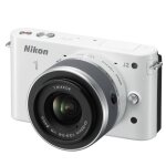Nikon 1 j2 + objectif nikkor 10 - 30 mm blanc