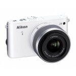 Nikon 1 j3 blanc + 10 - 30mm