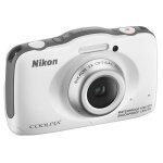 Nikon coolpix s32 compact tanche blanc