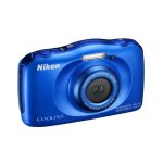 Nikon coolpix s33 bleu appareil photo numérique compact Nikon coolpix s33 bleu appareil photo numérique compact