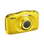 Nikon coolpix s33 jaune appareil photo numrique compact