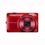 Nikon coolpix s6300 compact - rouge intense Nikon coolpix s6300 compact - rouge intense