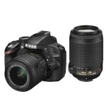 Nikon d3200 + 18 - 55mm vr ii + 55 - 200vr kit