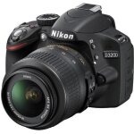Nikon d3200 - appareil photo numrique + objectif 18 - 55 mm vr ii - noir