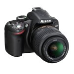 Nikon d3200 noir + af - s dx 18 - 55 ii appareil photo numrique reflex