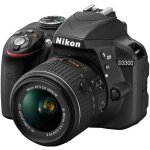 Nikon d3300 kit + 18 - 55vrii noir - appareil photo