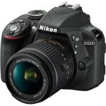 Nikon d3300 noir + af - p 18 - 55vr appareil photo num�rique reflex avec objectif