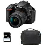 Nikon d5600 + af - p dx 18 - 55mm 35 - 56g vr garanti 3 ans + sac + sd 4go