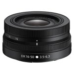 Zoom nikon pour hybride zoom objectif nikkor z 16 - 50mm dx f / 35 - 63