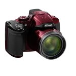 Nikon p520 bridge rouge - cmos 18. 1 mp zoom 42x