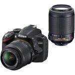 Nikon reflex d3200 + af - s 18 / 55 vr + 55 / 200 vr Nikon reflex d3200 + af - s 18 / 55 vr + 55 / 200 vr