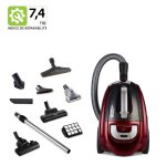 Aspirateur sans sac nilfisk meteor deluxe - rouge - filtre hepa h13 - 2 l Aspirateur sans sac nilfisk meteor deluxe - rouge - filtre hepa h13 - 2 l