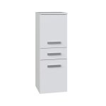 Nina - meuble salle de bain 2 portes + 1 tiroir - 30x30x85cm - colonne basse rangement sdb