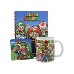 Ensemble - cadeau - nintendo - super mario - 17x17x21cm - mixte - multi - activits
