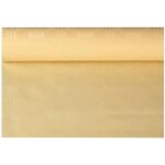 Nipter nappe de table en papier recyclé jetable crème 12m x 8m lot de 4 rouleaux Nipter nappe de table en papier recyclé jetable crème 12m x 8m lot de 4 rouleaux