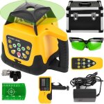 Niveau laser vert rotatif 360 - vevor - autonivelant  faisceau horizontal vertical 500m