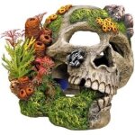 Dcoration daquarium - nobby - 28135 - tte de mort - plastique - rsine