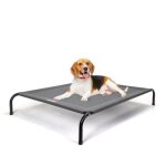 Nobleza - lit chien surlev moyen taille lit de camp pour chiens chats animaux de compagnie intrieur ...