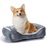 Nobleza - panier chien panier petit chien panier pour chien lavable duveteux lit pour chien doux confortable ...