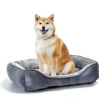 Nobleza - panier pour chiens panier petit chien panier pour chien lavable duveteux lit pour chien doux ...