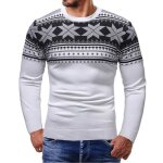 De nol pull hiver homme p blanc noir