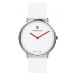 Noerden life2 - silicone - montre connecte hybride - 38mm blanc 38mm