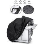 Noir housse protection cover barbecue protecteur pour barbecue bbq grill � gaz pour jardin pour weber ...