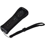 Noir manettes wiimote remote joystick avec cas pour wii nintendo Noir manettes wiimote remote joystick avec cas pour wii nintendo