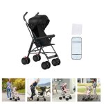 Noir poussette canne compacte pour bébé enfant 0 - 4 ans willonin® poussette portable pliable et légère ... Noir poussette canne compacte pour bébé enfant 0 - 4 ans willonin® poussette portable pliable et légère ...