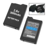 Batterie - psp - 3. 6v - 3600mah - noir - haute qualité Batterie - psp - 3. 6v - 3600mah - noir - haute qualité