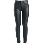 Pantalon noir femme noisy may callie taille haute skinny coated pants