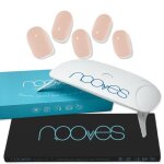 Autocollants � ongles en gel pr�cur� - nooves - nude baby boomer - lampe uv / led 8w - design premium ...