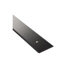 Nordlinger pro profil bordure bord droit - aluminium - 2 / 4r 38 mm r0 / 2 x 670 mm - noir