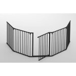 Nordlingerpro barrire pare feu pliable avec portillon ? protection feu chemine et pole