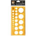 Normographe trace cercles pairs et impairs