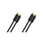 Câble rca - norstone - arran - 1 m - triple blindage - isolation électromagnétique Câble rca - norstone - arran - 1 m - triple blindage - isolation électromagnétique