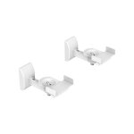 Norstone bookshelves wall mount blanc - support pour enceinte (la paire) - accessoires enceintes