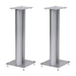 Pieds pour enceintes - norstone - stylum 2 - gris - filaire - passe - cble