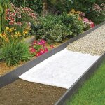 Nortene feutre gotextile en polypropylne thermoli - 10 x 1m - blanc