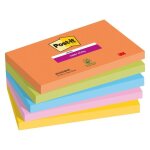 Notes post - it super sticky - boost - 76 x 127 mm - lot de 5 - 90 feuilles - 5 couleurs assorties Notes post - it super sticky - boost - 76 x 127 mm - lot de 5 - 90 feuilles - 5 couleurs assorties