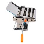 Fabricant de nouilles - vvikizy - machine à pâtes manuelle - acier inoxydable - 3 lames - 9 épaisseurs ... Fabricant de nouilles - vvikizy - machine à pâtes manuelle - acier inoxydable - 3 lames - 9 épaisseurs ...