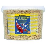 Nourriture pour poissons - tropical - koi & goldfish basic sticks - 11 l - extruds - granuls