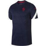 Maillot dentranement - nike - quipe de france - euro 2020 - manches courtes - respirant - bleu