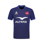 Maillot replica domicile xv de france 2024 enfant - le coq sportif - bleu - rugby - manches courtes