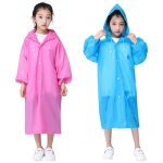 Le nouveau pull enfants impermable eva2 pices rutilisable paissir manteau poncho de pluie avec capuchon ...