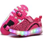 Nouveau style enfant basket flyknit roulettes à chaussures led lumière heelys chaussures garçons filles ... Nouveau style enfant basket flyknit roulettes à chaussures led lumière heelys chaussures garçons filles ...